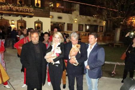 Franco Nero, Kathrin Glock, Alain Delon und Francis Fulton-Smith (v. l. n. r).