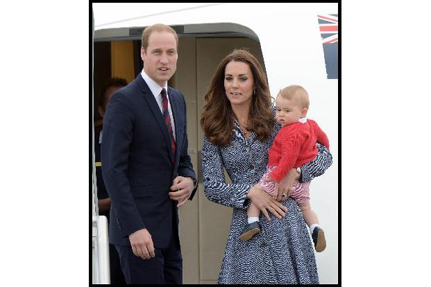Prinz George, Kate, William
