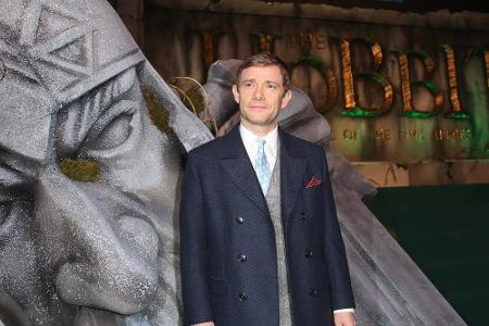 Martin Freeman spielt die Hauptrolle des Bilbo Beutlin