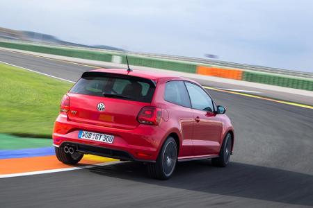 Viel Stauraum hinter der Heckklappe des Polo GTI