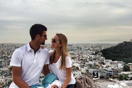 Verliebt, verlobt und bald verheiratet: Novak Djokovic und Jelena Ristic