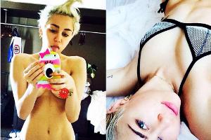 Miley Cyrus macht sich wieder nackig