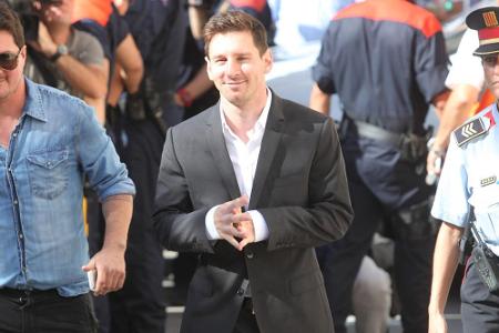 Man kennt ihn eher im Fußball-Dress: Lionel Messi Man kennt ihn eher im Fußball-Dress: Lionel Messi