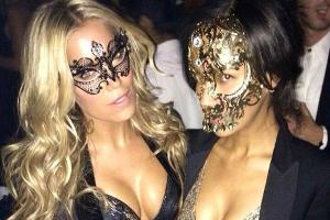 Heißes Halloween: Sylvie Meis feiert in Unterwäsche