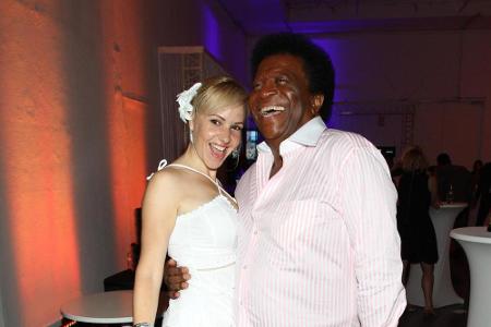 Seit 2008 ein glückliches Paar: Roberto Blanco und Luzandra Seit 2008 ein glückliches Paar: Roberto Blanco und Luzandra