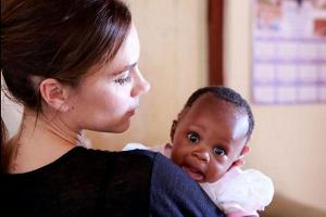 Victoria Beckham kämpft gegen Aids