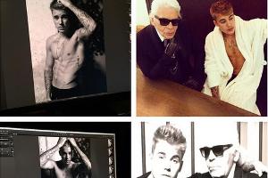 Ist Justin Bieber die neue Muse von Karl Lagerfeld?