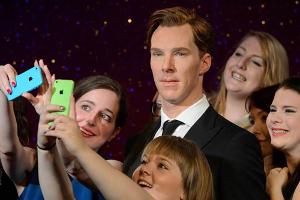 "Sherlock"-Star Cumberbatch: Auch als Wachsfigur ein Frauenschwarm