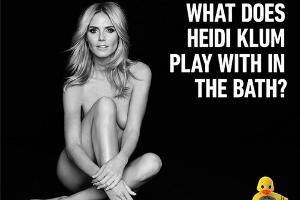 Heidi Klum zeigt sich mal wieder nackt