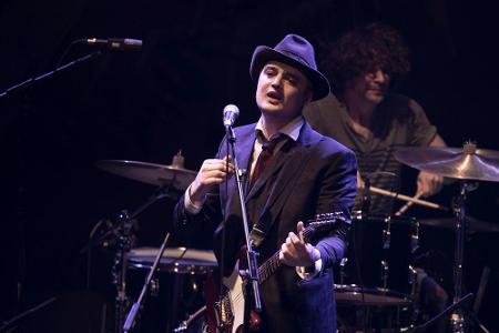 Pete Doherty im März 2014 bei einem Konzert der Babyshambles in London Pete Doherty im März 2014 bei einem Konzert der Babyshambles in London