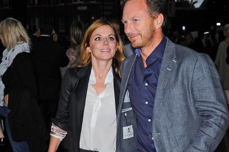 Geri Halliwell und Christian Horner bei einem Konzert von Kate Bush im August Geri Halliwell und Christian Horner bei einem Konzert von Kate Bush im August