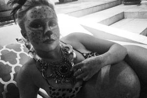 Sexy Leopardin: Hayden Panettiere zeigt ihren Babybauch