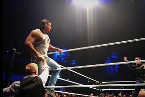 Tim Wiese fasziniert Wrestling-Fans in Frankfurt
