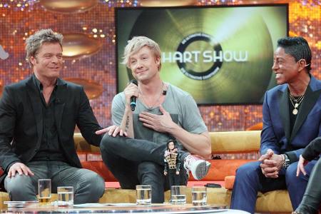 Oliver Geissen, Samu Haber und Jermaine Jackson erinnern an den King of Pop Oliver Geissen, Samu Haber und Jermaine Jackson erinnern an den King of Pop