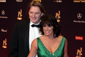 Lambert Dinzinger und Christine Neubauer beim "Bambi 2008"