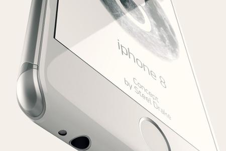 Der Designer Steel Drake setzt auf das klassische Apple-Weiß