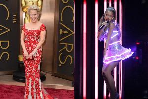 Größen im Showgeschäft: Schauspielerin Bette Midler und Sängerin Ariana Grande