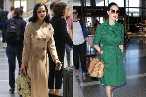 Dita von Teese & Alexa Chung: Korbtaschen mal anders