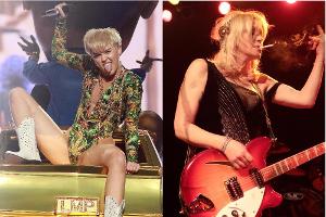 Miley Cyrus: Duett mit Courtney Love?
