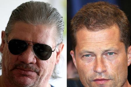 Ob die beiden noch Freunde werden? Claude-Oliver Rudolph (li.) attackiert Til Schweiger Ob die beiden noch Freunde werden? Claude-Oliver Rudolph (li.) attackiert Til Schweiger