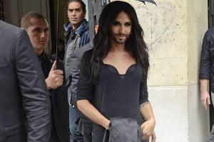 Conchita Wurst läuft für Gaultier in Paris