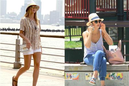 Stars wie Heidi Klum und Jessica Alba tragen Birkenstock-Sandalen Stars wie Heidi Klum und Jessica Alba tragen Birkenstock-Sandalen
