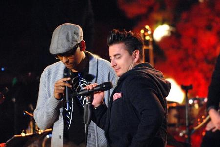 Xavier Naidoo und Andreas Gabalier im Duett beim Xavier Naidoo und Andreas Gabalier im Duett beim