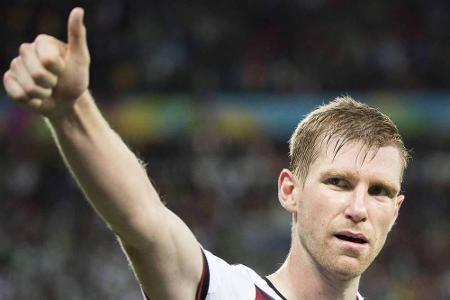 Per Mertesacker während des Spiels gegen Algerien