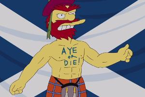 "Simpsons"-Hausmeister Willie klärt die Schottland-Frage