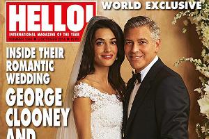 George Clooney und Amal Alamuddin - So schön war die Braut