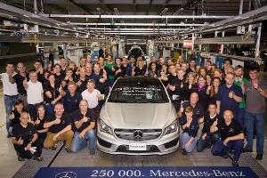 250.000 Mercedes-Benz made in Ungarn