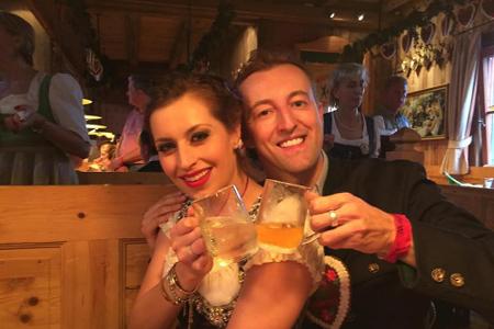 Gut verstanden haben sich Verena Kerth und Prinz Mario-Max auf der Wiesn zweifellos Gut verstanden haben sich Verena Kerth und Prinz Mario-Max auf der Wiesn zweifellos