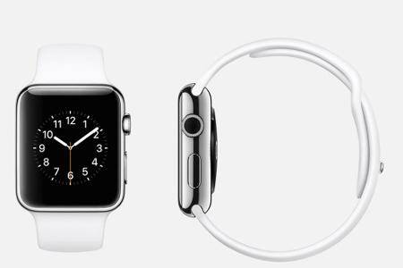 Die Apple Watch kommt in gewohnt schicker Optik daher Die Apple Watch kommt in gewohnt schicker Optik daher