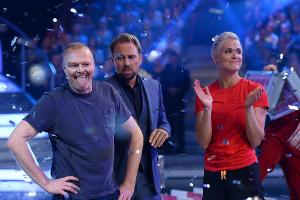 "Schlag den Raab": Entertainer gewinnt mit Hürdenlauf