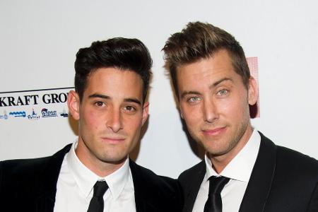 Michael Turchin (l.) und Lance Bass (r.) bei der Michael Turchin (l.) und Lance Bass (r.) bei der