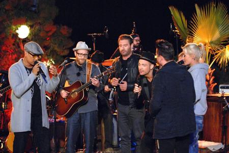 Xavier Naidoo, Gregor Meyle, Sasha, Roger Cicero, Sandra Nasic, Sarah Connor, Andreas Gabalier (v.li.) Xavier Naidoo, Gregor Meyle, Sasha, Roger Cicero, Sandra Nasic, Sarah Connor, Andreas Gabalier (v.li.)