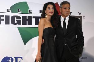 George Clooney und Amal Alamuddin starten in ihr Hochzeits-Wochenende