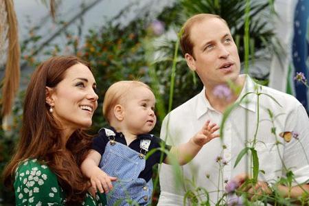 Prinz George, Kate, William
