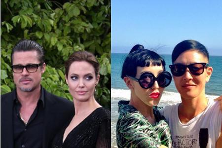 Nachdem Angelina Jolie ihren Brad Pitt heiratete, ehelichte nun auch Jenny Shimizu ihre Freundin