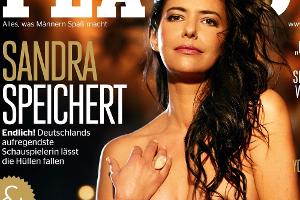 Sandra Speichert als orientalische Verführerin im "Playboy"