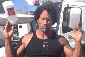 Die Milch macht's! Irres Video mit Dwayne "The Rock" Johnson