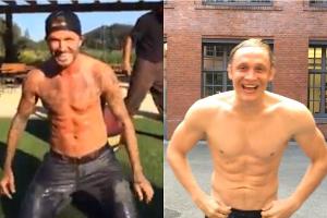 "Ice Bucket Challenge": 1,2,3 Oberkörper frei!