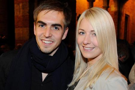 Seit 2010 verheiratet: Philipp und Claudia Lahm Seit 2010 verheiratet: Philipp und Claudia Lahm