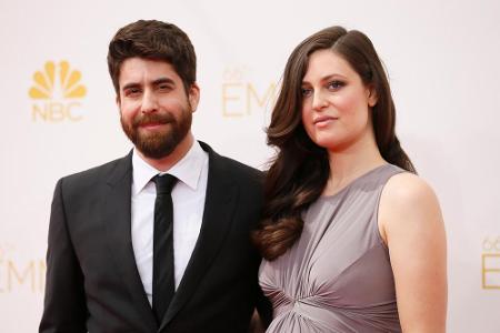 Adam Goldberg und seine schwangere Freundin Roxanne Daner bei den Emmys 2014 in L.A. Adam Goldberg und seine schwangere Freundin Roxanne Daner bei den Emmys 2014 in L.A.