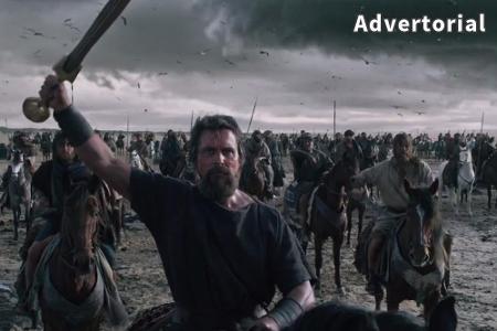 Moses (Christian Bale) zieht für sein Volk in den Kampf
