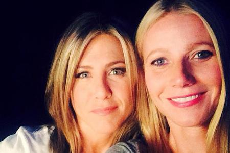 Jennifer Aniston (li.) und Gwyneth Paltrow: Beide waren mit Brad Pitt liiert Jennifer Aniston (li.) und Gwyneth Paltrow: Beide waren mit Brad Pitt liiert