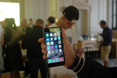 Das iPhone 6 ist das aktuelle Flaggschiff der Apple-Handys Das iPhone 6 ist das aktuelle Flaggschiff der Apple-Handys