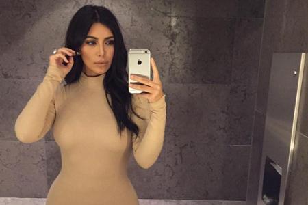 Im Selfie-Fieber: Kim Kardashian