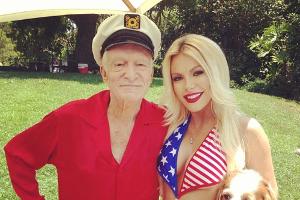 Hugh Hefner: Ziemlich lebendig beim Filmabend