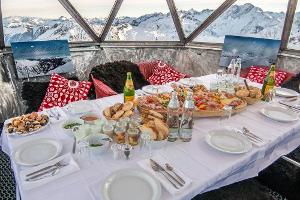 Bad Gastein: Gourmet-Skihütten und ein Olympiasieger